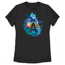 Women's Avatar: The Way of Water Great Leonopteryx Silhouette Scenic Logo T-Shirt