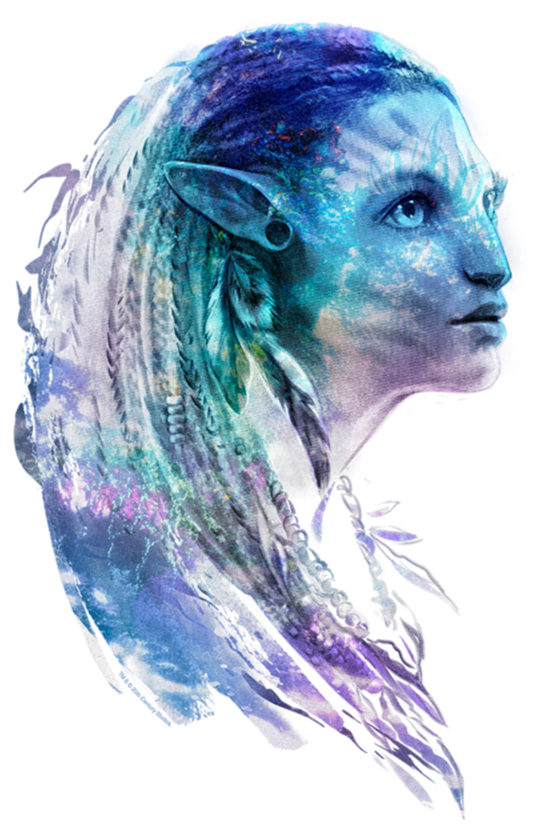 Junior's Avatar: The Way of Water Ocean Neytiri T-Shirt