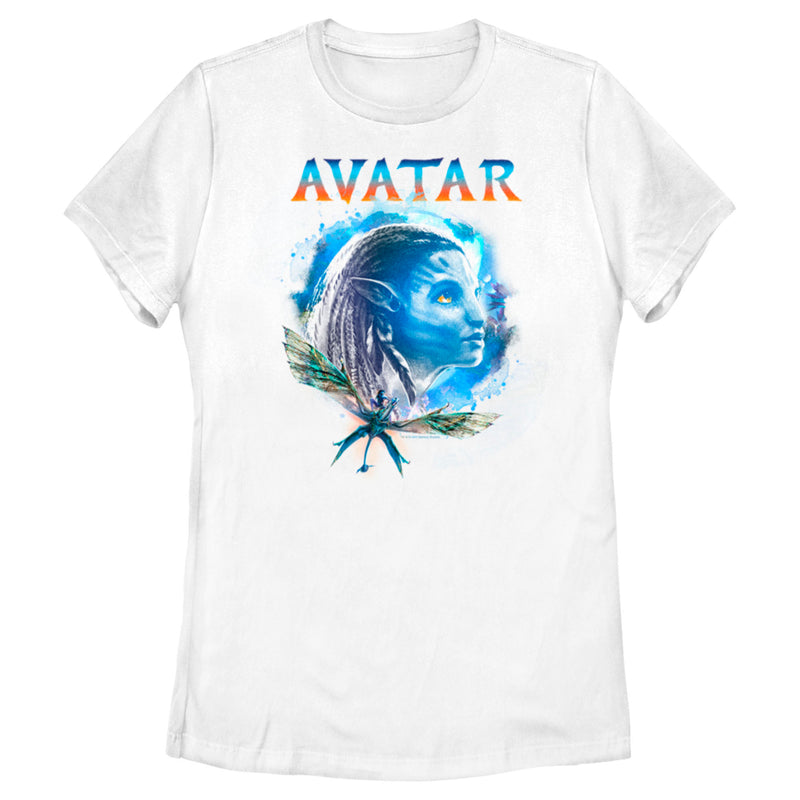 Women's Avatar: The Way of Water Neytiri Portrait T-Shirt