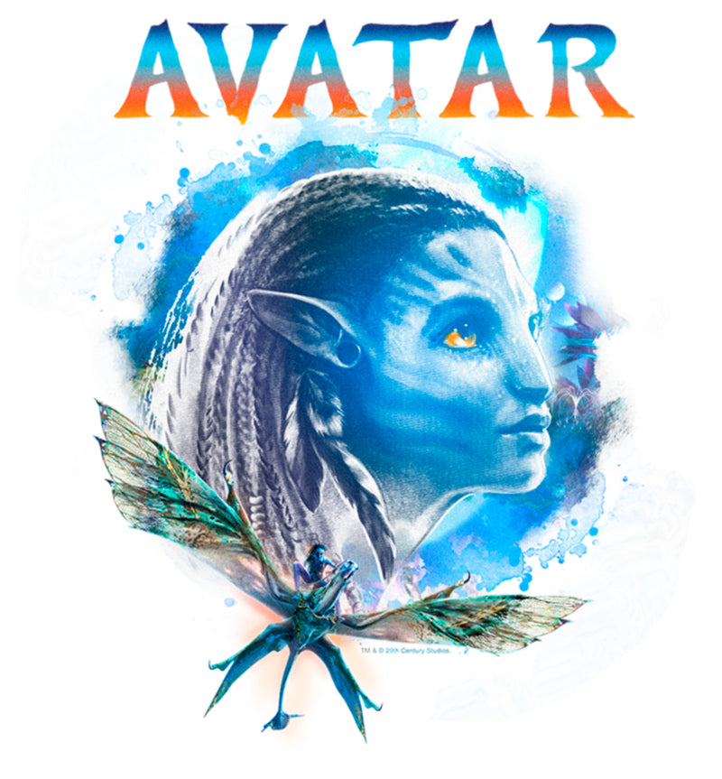 Women's Avatar: The Way of Water Neytiri Portrait T-Shirt
