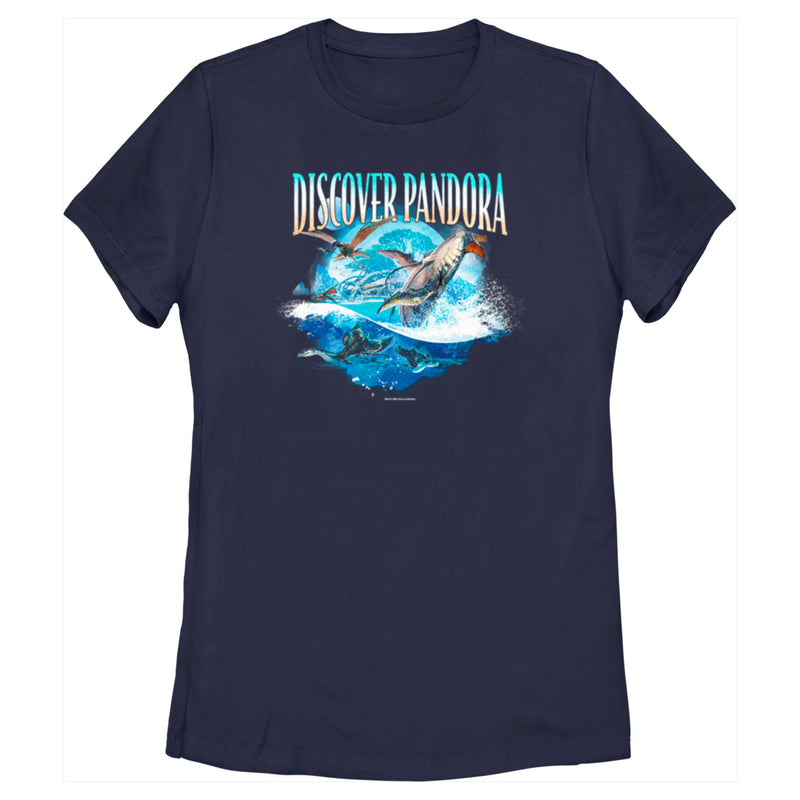 Women's Avatar: The Way of Water Discover Pandora Ocean T-Shirt