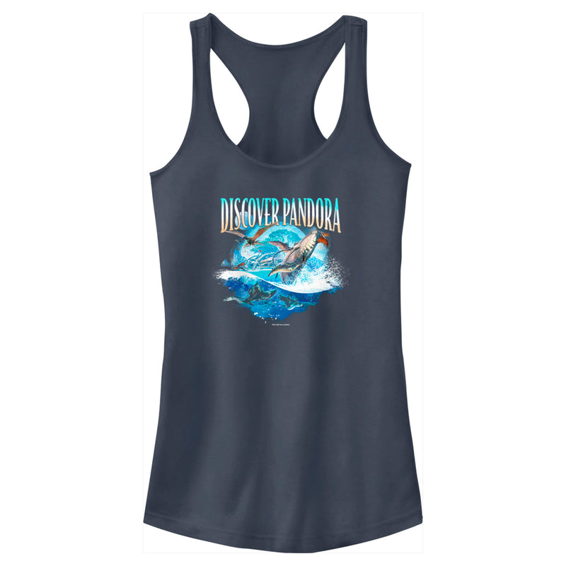 Junior's Avatar: The Way of Water Discover Pandora Ocean Racerback Tank Top