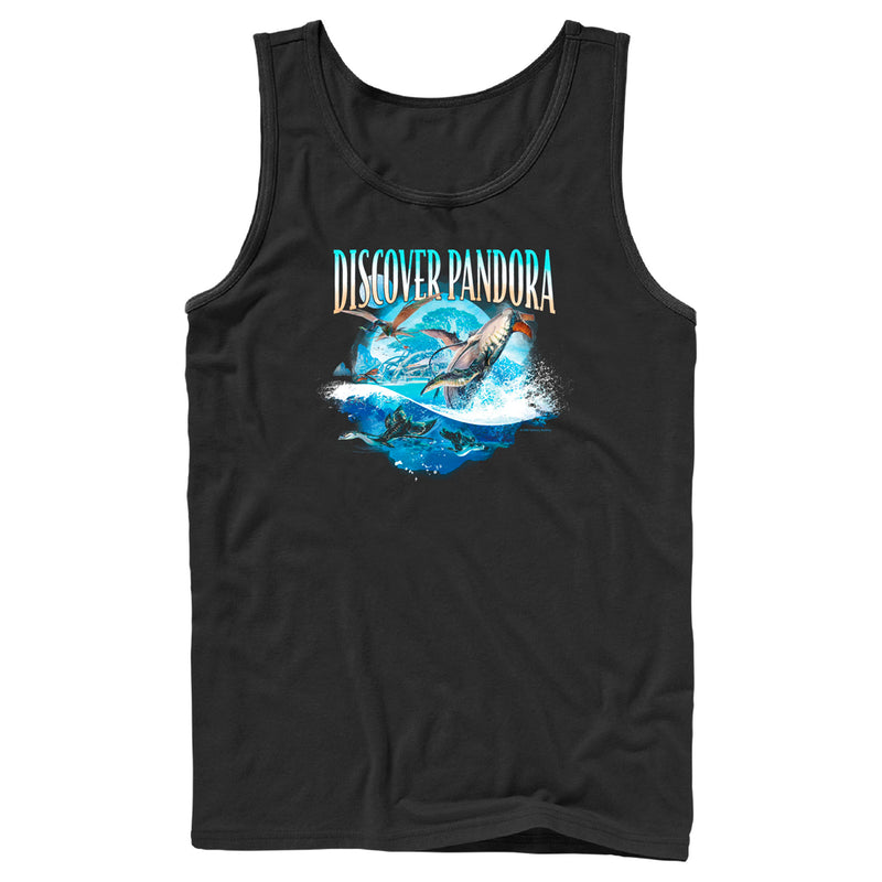 Men's Avatar: The Way of Water Discover Pandora Ocean Tank Top