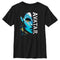 Boy's Avatar: The Way of Water Neytiri Half Face Logo T-Shirt