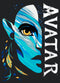 Women's Avatar: The Way of Water Neytiri Half Face Logo Racerback Tank Top