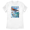 Women's Avatar: The Way of Water Watercolor Air and Sea Creatures Logo T-Shirt