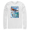 Men's Avatar: The Way of Water Watercolor Air and Sea Creatures Logo Long Sleeve Shirt