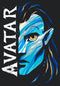 Women's Avatar: The Way of Water Jake Sully Face Logo Racerback Tank Top