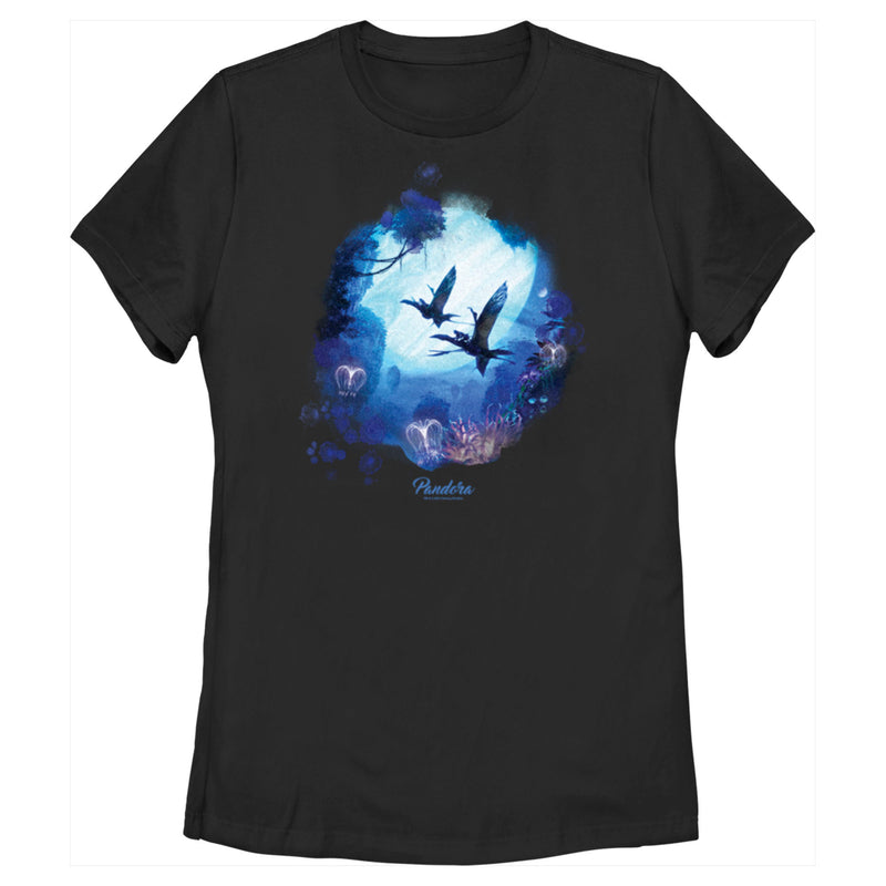 Women's Avatar: The Way of Water Pandora Flying Logo T-Shirt