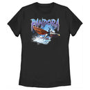 Women's Avatar: The Way of Water Retro Tulkun Logo T-Shirt
