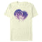 Men's Avatar: The Way of Water Neytiri and Jake Sully Watercolor Heart T-Shirt