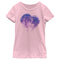 Girl's Avatar: The Way of Water Neytiri and Jake Sully Watercolor Heart T-Shirt