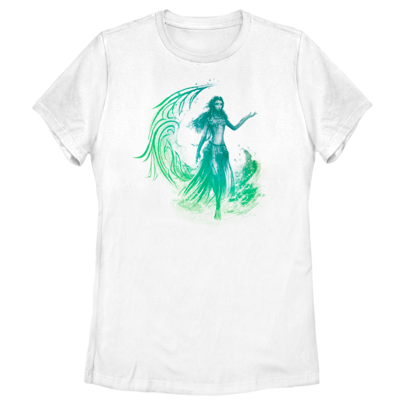 Women's Avatar: The Way of Water Neytiri Watercolor T-Shirt
