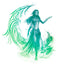 Women's Avatar: The Way of Water Neytiri Watercolor T-Shirt