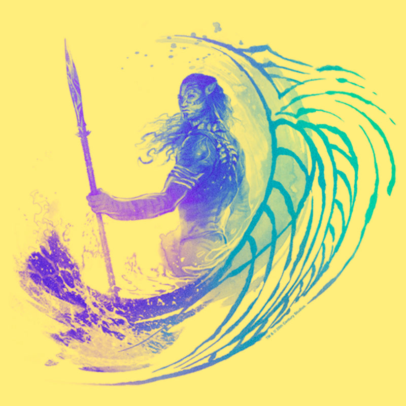 Junior's Avatar: The Way of Water Jake Sully Watercolor Racerback Tank Top
