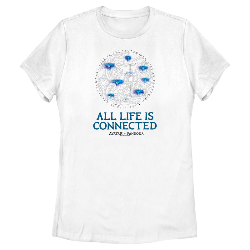 Women's Avatar All Life is Connected T-Shirt