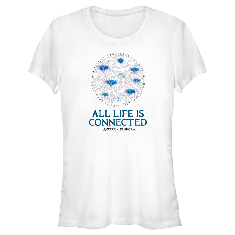 Junior's Avatar All Life is Connected T-Shirt