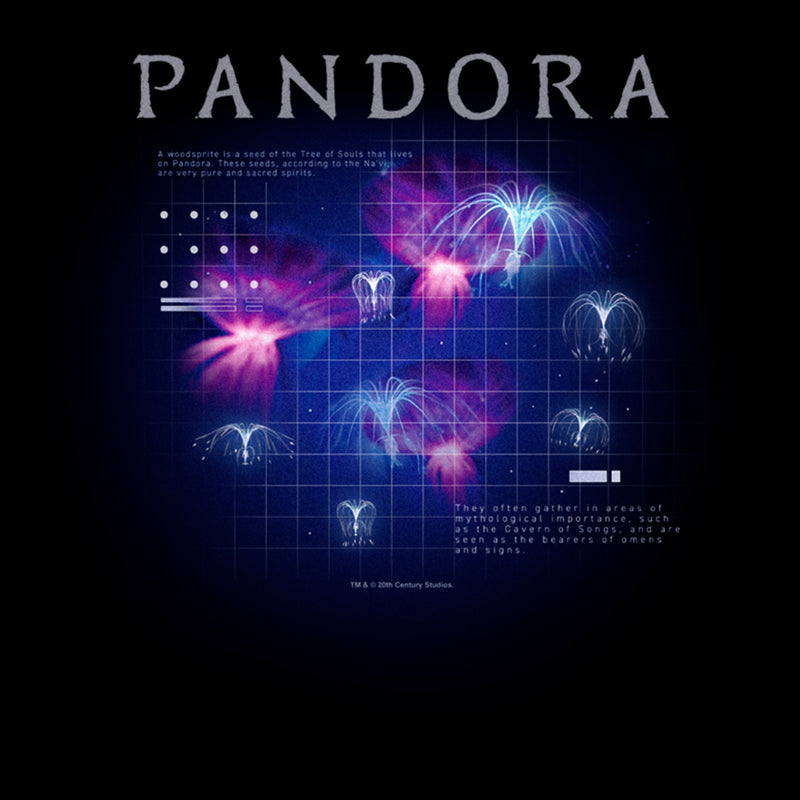 Men's Avatar Pandora Panopyra and Woodsprites Diagram T-Shirt