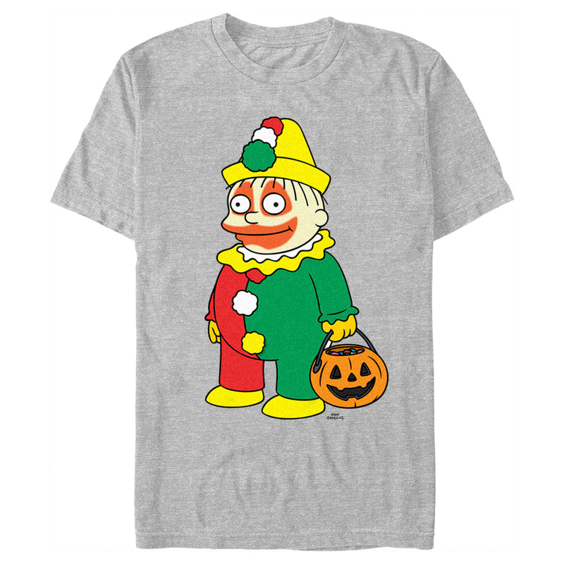 Men's The Simpsons Halloween Clown Ralph T-Shirt