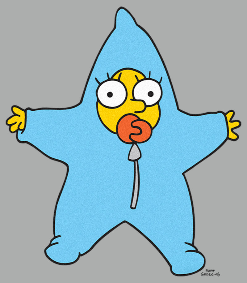 Men's The Simpsons Maggie Snow Suit Sweatshirt
