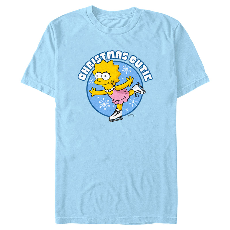 Men's The Simpsons Christmas Cutie Lisa T-Shirt