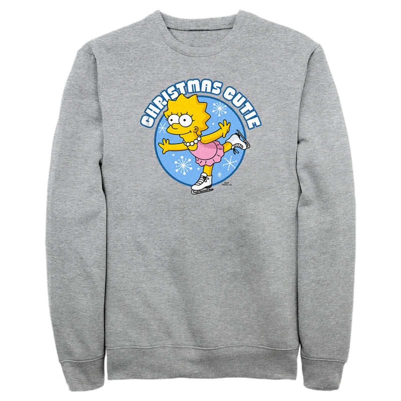 Men's The Simpsons Christmas Cutie Lisa Sweatshirt