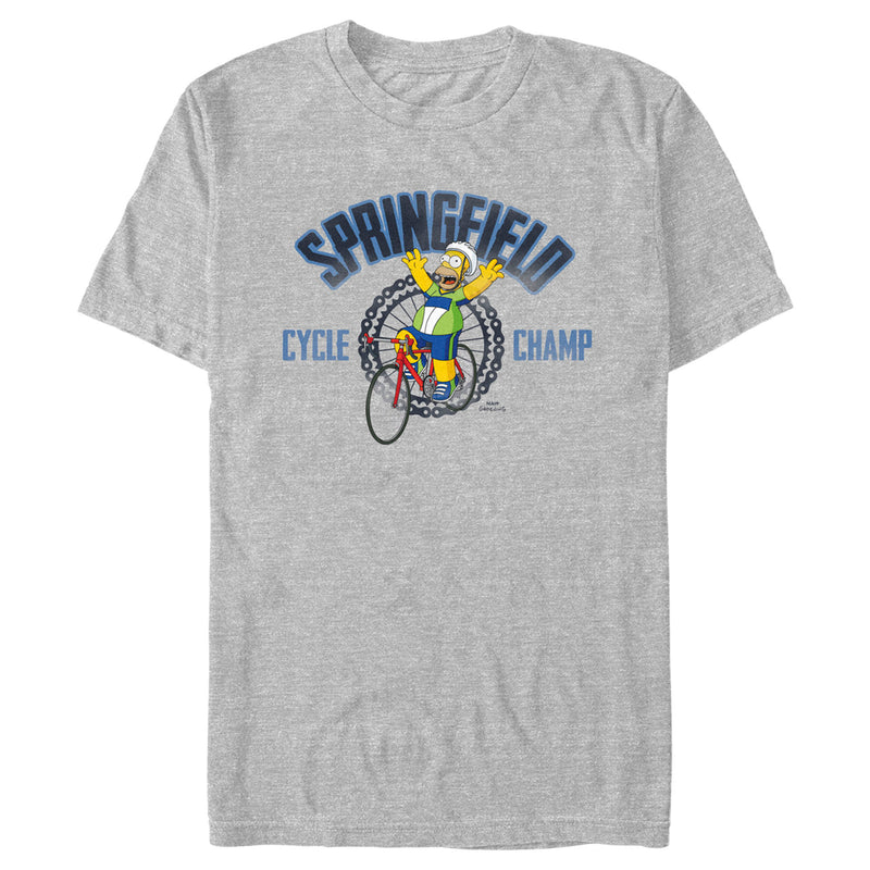 Men's The Simpsons Homer Cycle Champ T-Shirt