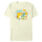 Men's The Simpsons Bart Skateboard Doodle Art T-Shirt
