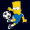 Men's The Simpsons Bart Soccer Pro T-Shirt