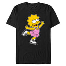 Men's The Simpsons Lisa Ice Skate Dance T-Shirt