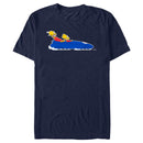 Men's The Simpsons Homer Bart Bobsled Team T-Shirt