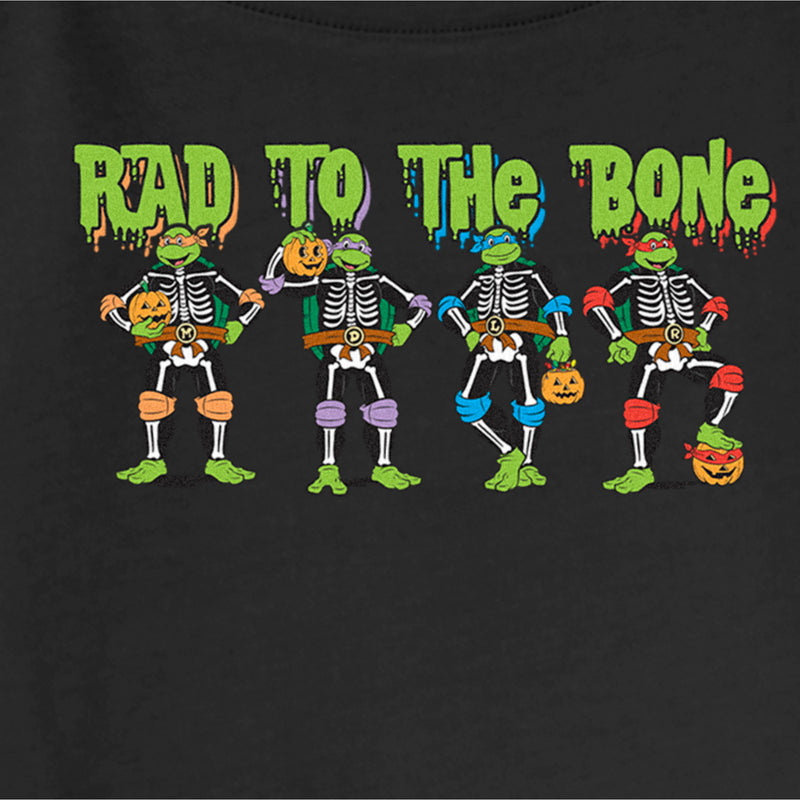 Junior's Teenage Mutant Ninja Turtles Halloween Rad to the Bone Sweatshirt