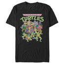 Men's Teenage Mutant Ninja Turtles Cartoon Characters T-Shirt