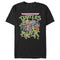 Men's Teenage Mutant Ninja Turtles Cartoon Characters T-Shirt