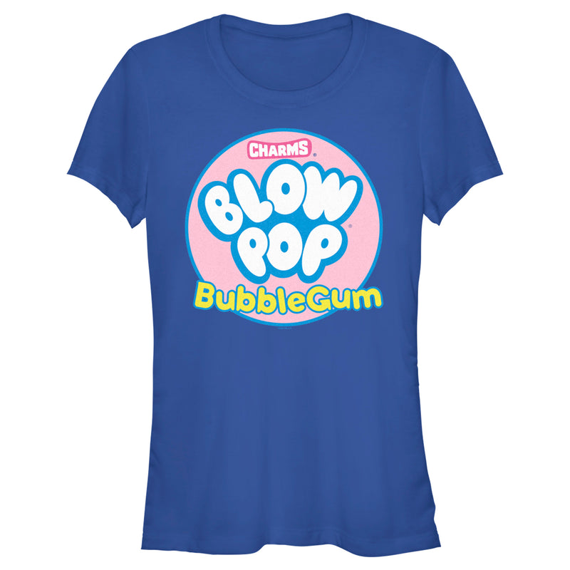 Junior's Blow Pop Bubble Gum Logo T-Shirt