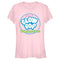 Junior's Blow Pop Bubble Gum Emblem T-Shirt