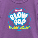 Girl's Blow Pop Bubble Gum Emblem T-Shirt