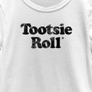 Girl's Tootsie Roll Vintage Text Logo T-Shirt