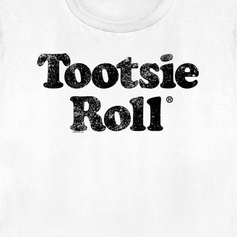 Women's Tootsie Roll Vintage Text Logo T-Shirt