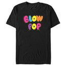 Men's Blow Pop Rainbow Text T-Shirt