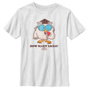 Boy's Tootsie Pop Mr. Owl How Many Licks T-Shirt