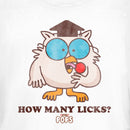Junior's Tootsie Pop Mr. Owl How Many Licks T-Shirt