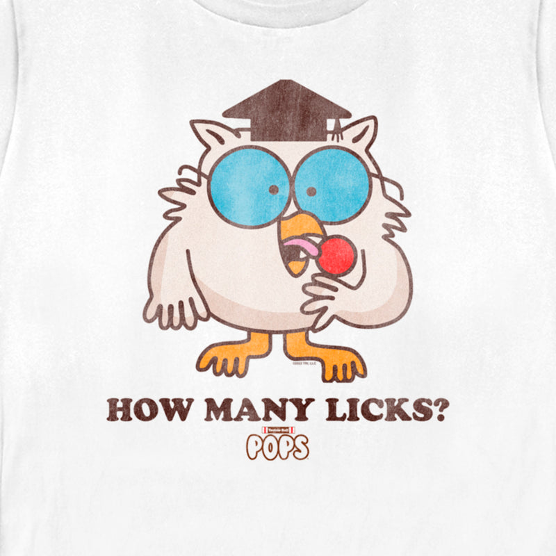 Women's Tootsie Pop Mr. Owl How Many Licks T-Shirt