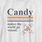 Boy's Tootsie Roll Candy Makes the World Go Round T-Shirt