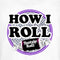 Junior's Tootsie Roll How I Roll Slogan T-Shirt