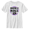 Boy's Tootsie Roll How I Roll Slogan T-Shirt