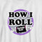 Boy's Tootsie Roll How I Roll Slogan T-Shirt