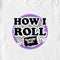 Men's Tootsie Roll How I Roll Slogan T-Shirt