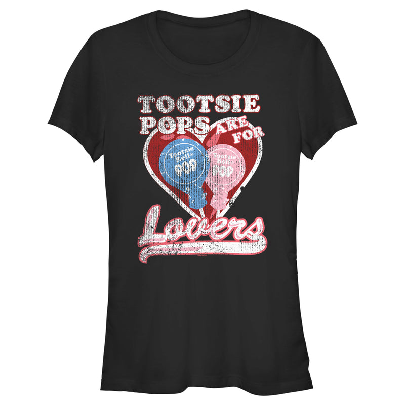 Junior's Tootsie Pop Vintage Pops Are For Lovers T-Shirt
