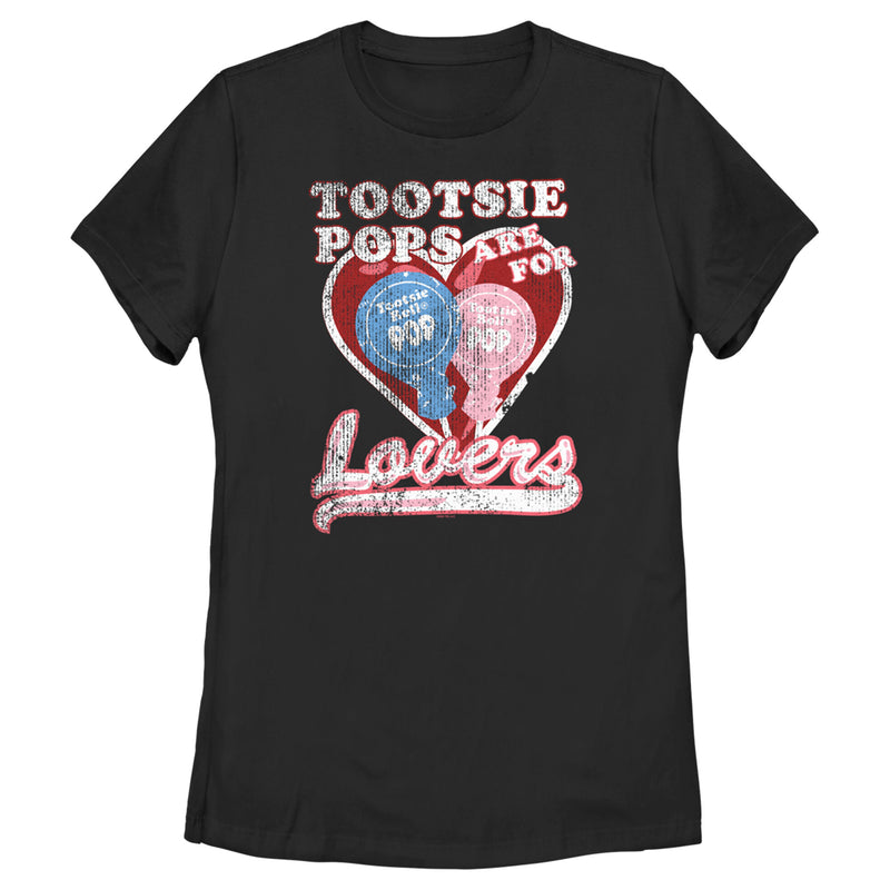 Women's Tootsie Pop Vintage Pops Are For Lovers T-Shirt